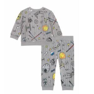 NWOT - 12 Month - Star Wars Quilted Jogger Set